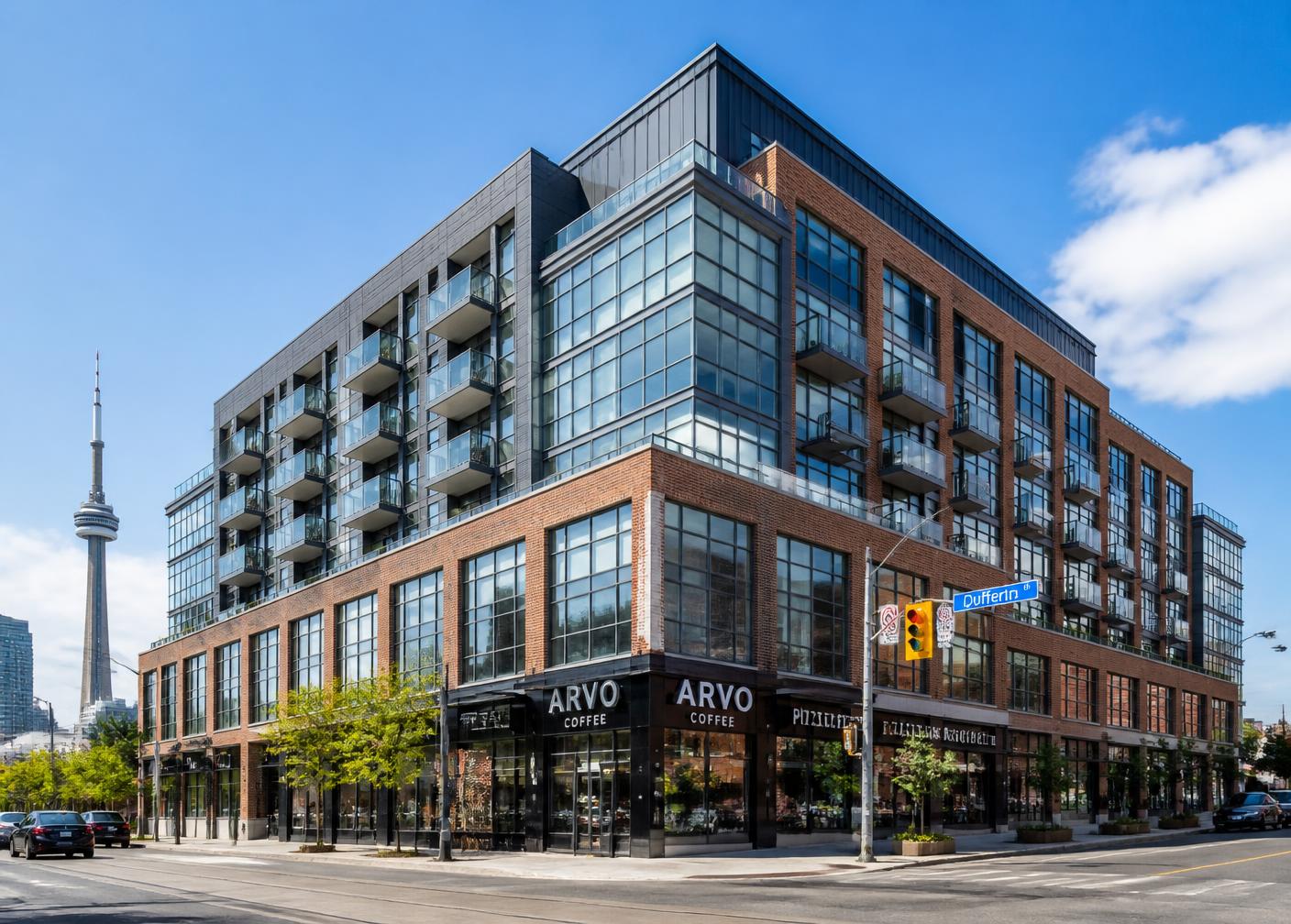Mixed-use commercial building in Toronto